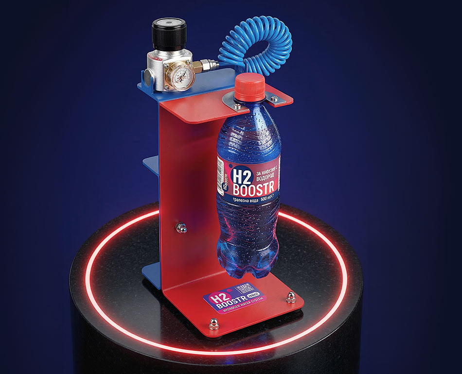 H2BOOSTR Mini - Система за Приготвяне на Водородна Вода със 100% Чист Молекулярен Водород